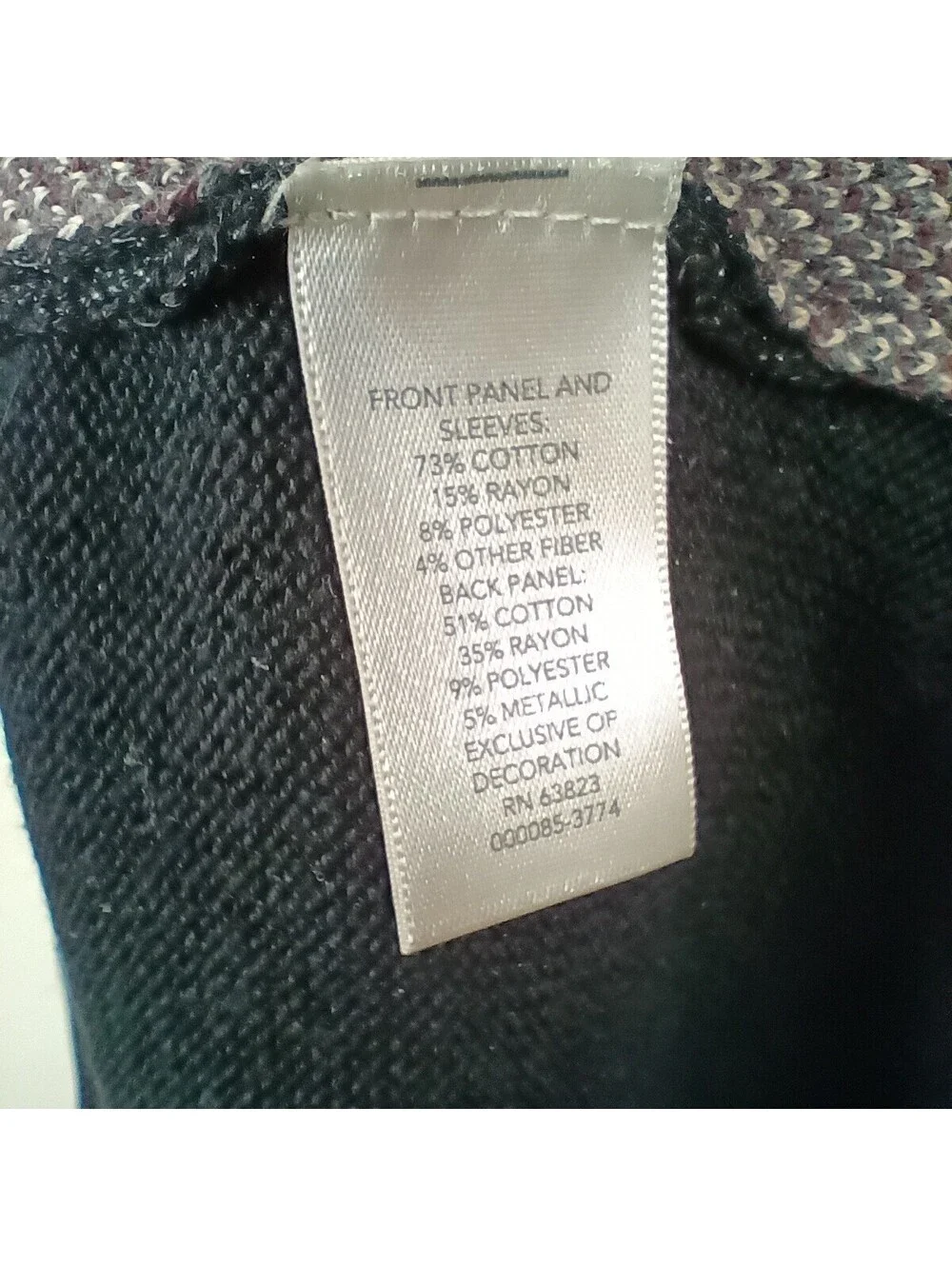 Christopher & Banks Women's Long Sweater Cardigan Open Front Embroidered 2X